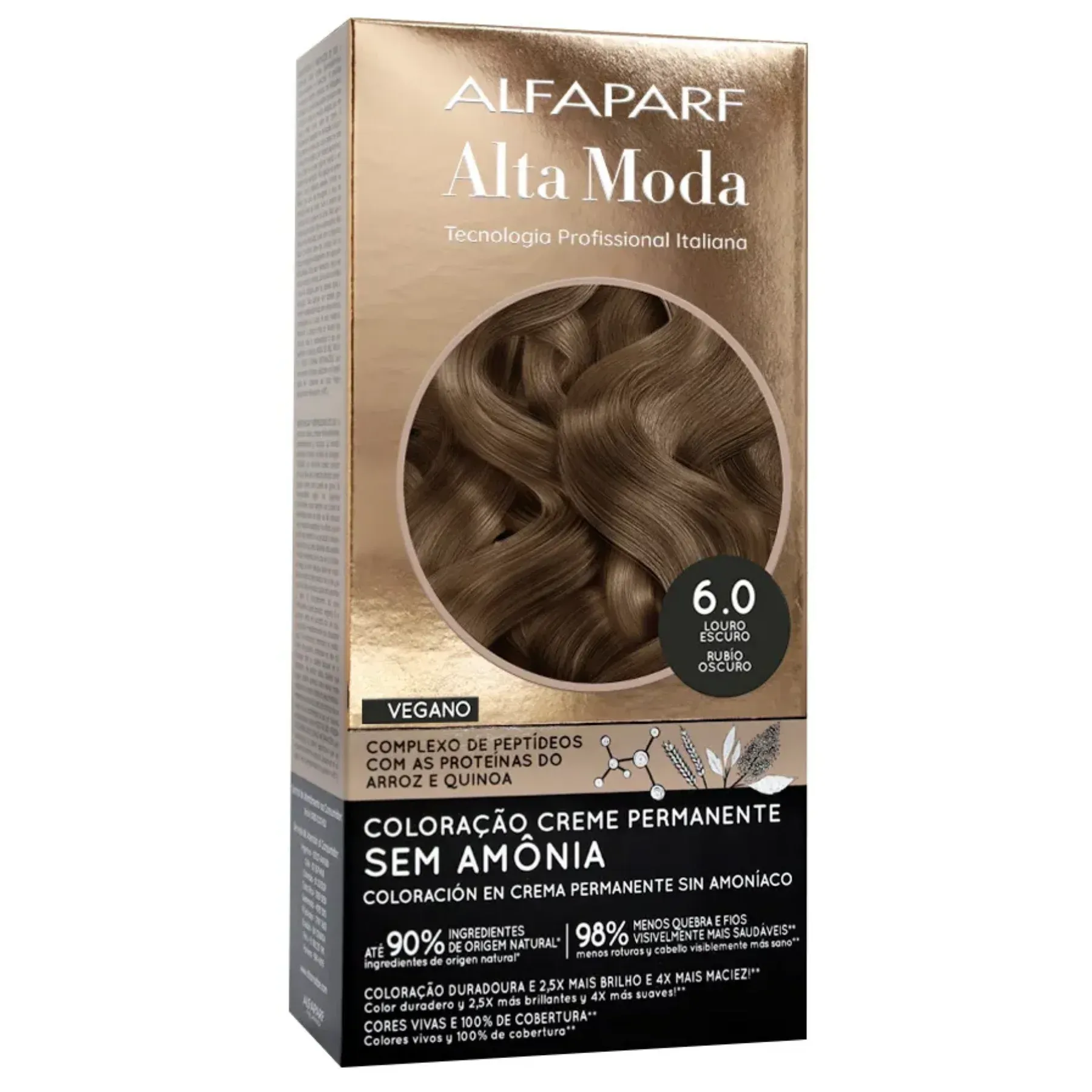 Tinta Alta Moda S/Amônia 6.0 Louro Esc